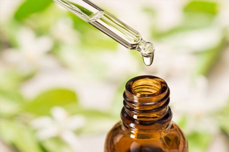 Acid liquid medication for chemical removal of papillomas